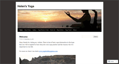 Desktop Screenshot of helenyoga.com
